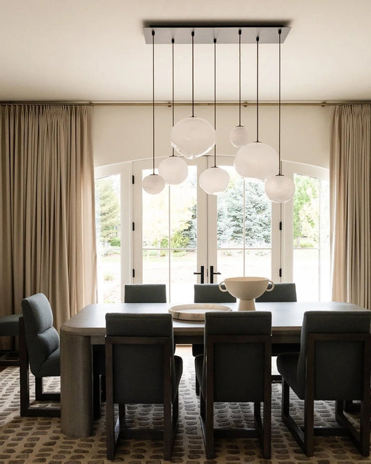 Lacuna 7 Light Canopy | Unique Handcrafted Glass Design 0