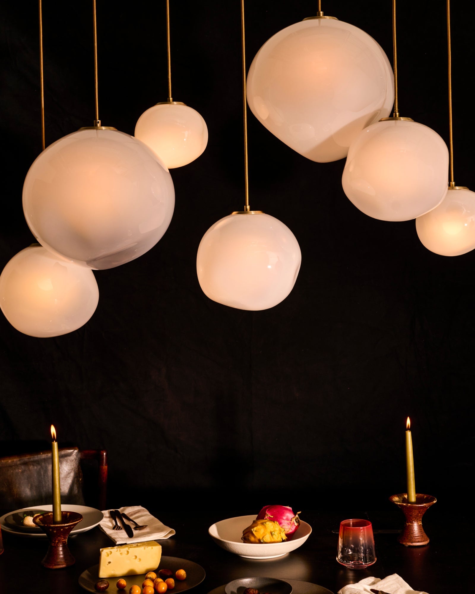 Lacuna 7 Light Canopy | Unique Handcrafted Glass Design 3