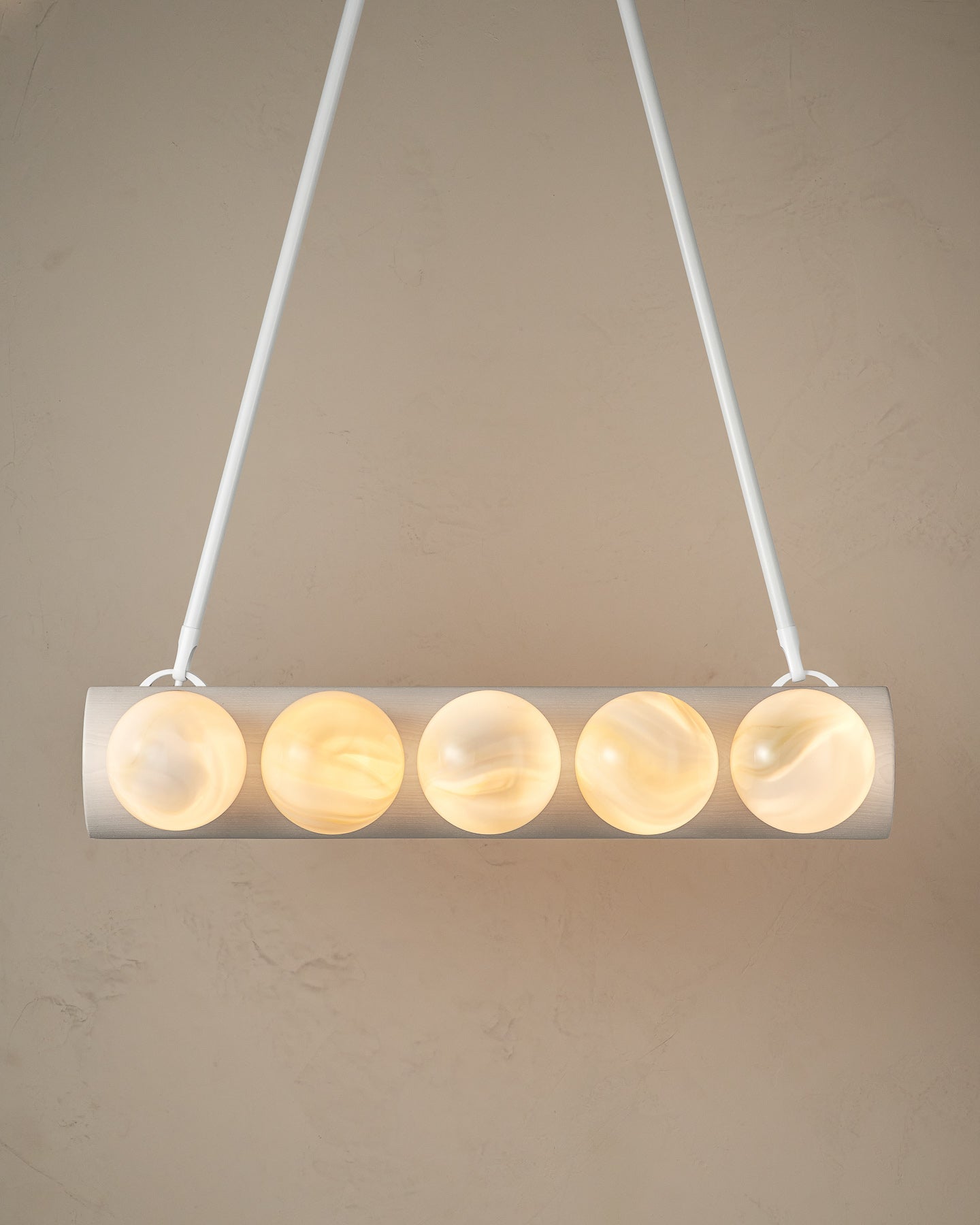 Nina 10-Light Chandelier | Handcrafted Glass and Wood Design 22