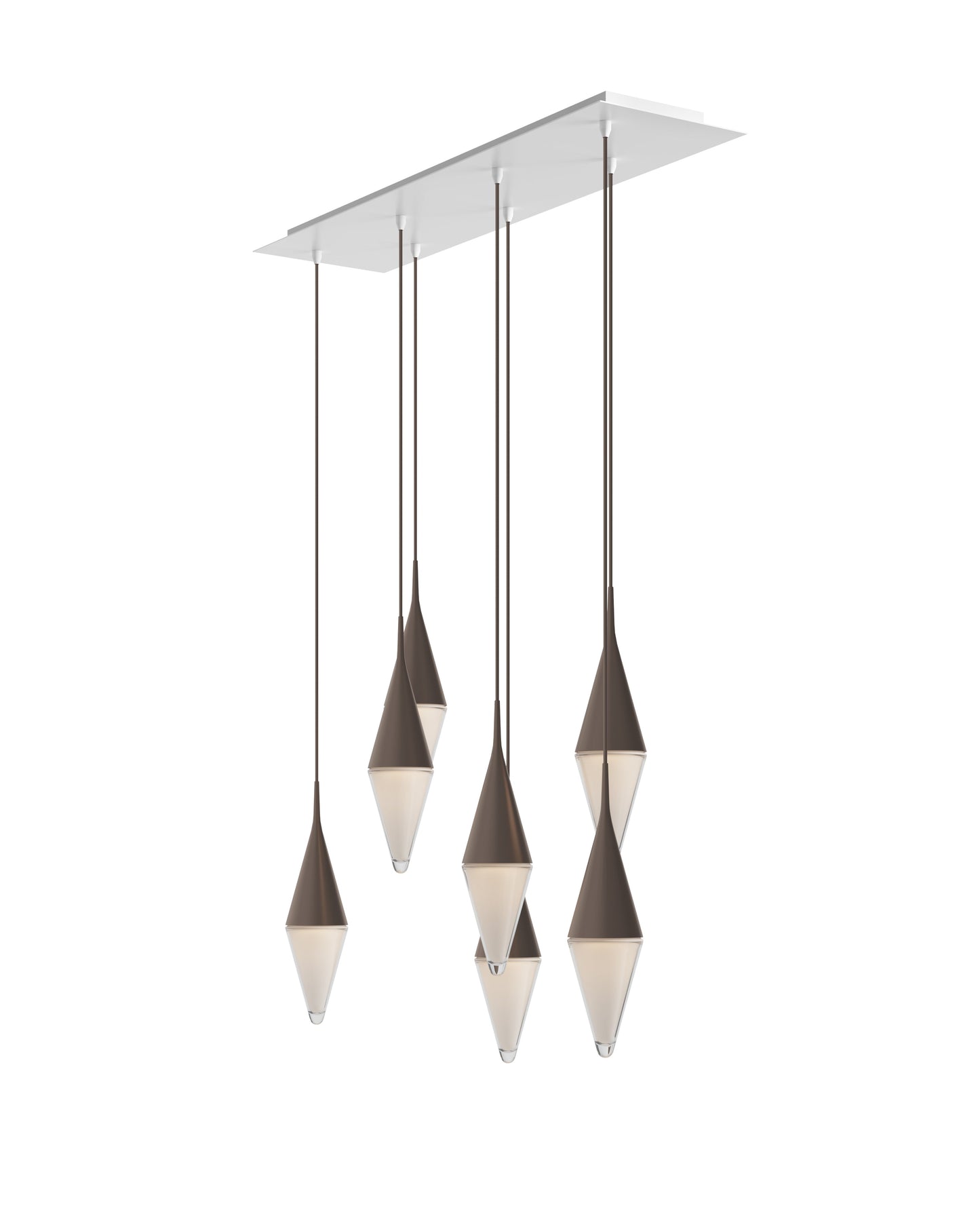 Nina Modern 7-Light Pendant Light | Elegant Glass Design, Ceiling Mount 2