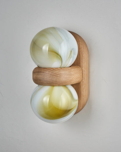 Nora Nested Sconce | Organic Glass Design 1