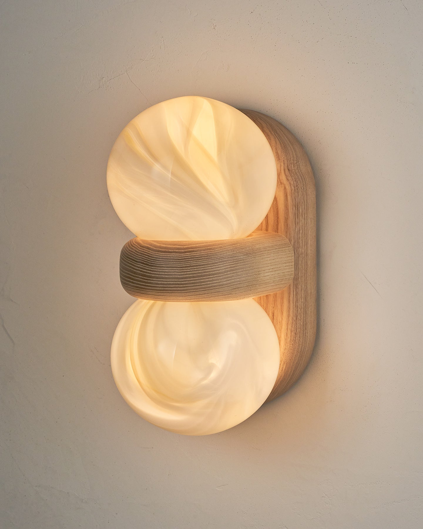 Nora Nested Sconce | Organic Glass Design 10