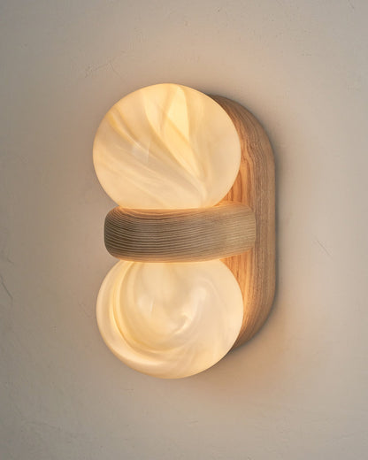 Nora Nested Sconce | Organic Glass Design 10