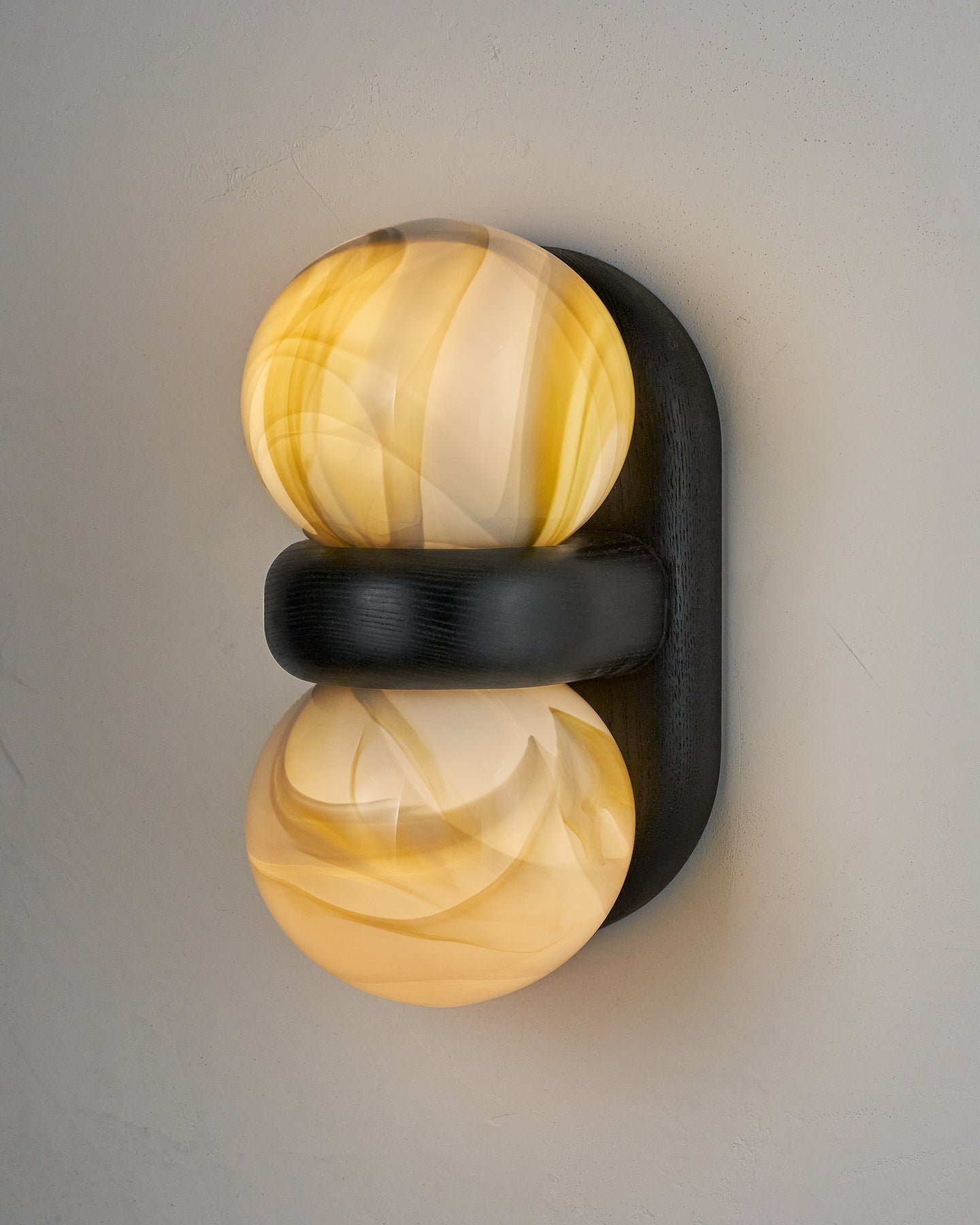 Nora Nested Sconce | Organic Glass Design 12
