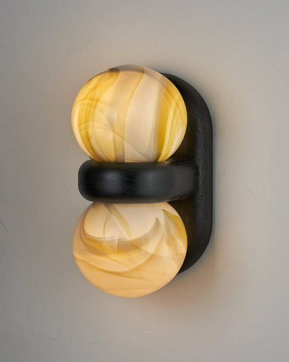 Nora Nested Sconce | Organic Glass Design 12
