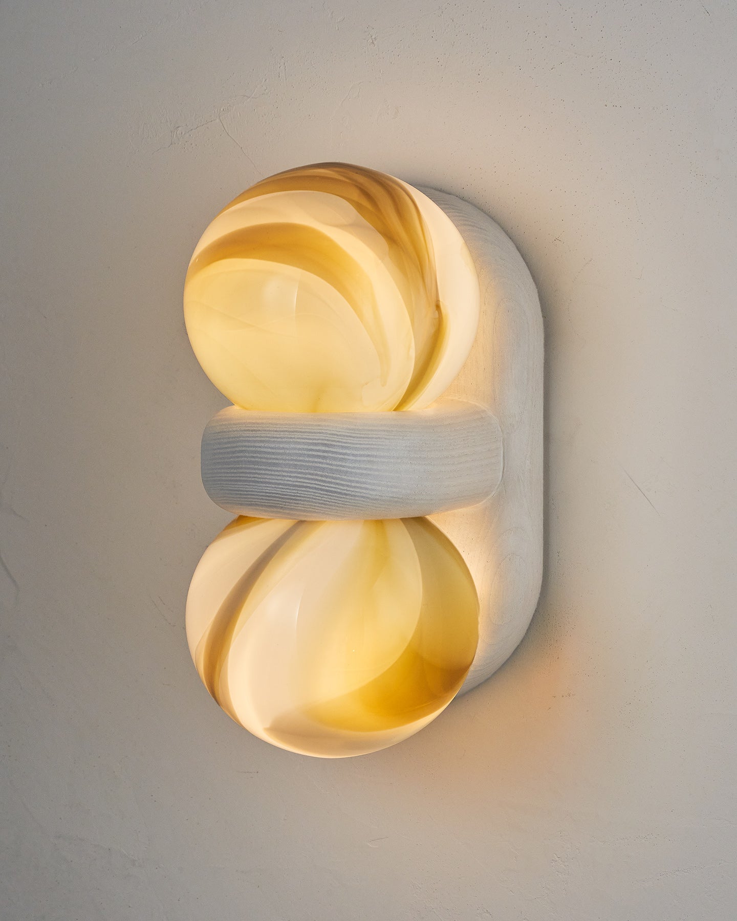 Nora Nested Sconce | Organic Glass Design 13