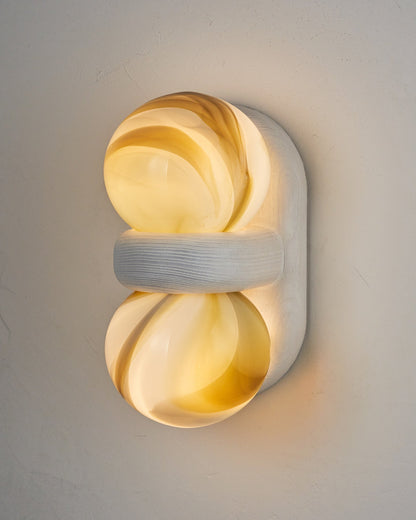 Nora Nested Sconce | Organic Glass Design 13