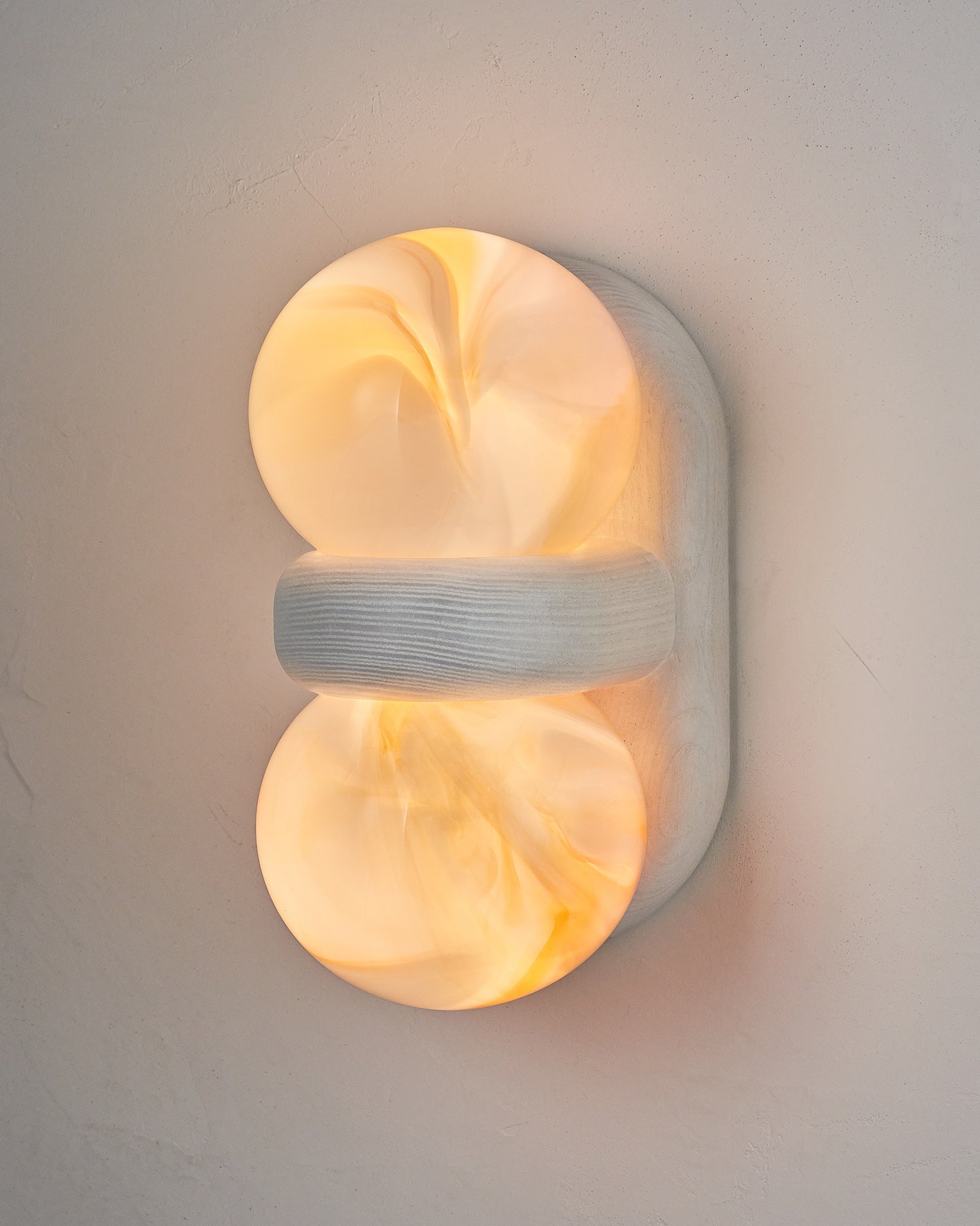 Nora Nested Sconce | Organic Glass Design 14
