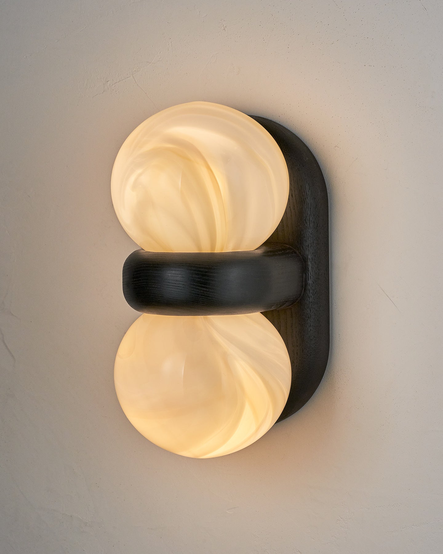 Nora Nested Sconce | Organic Glass Design 17