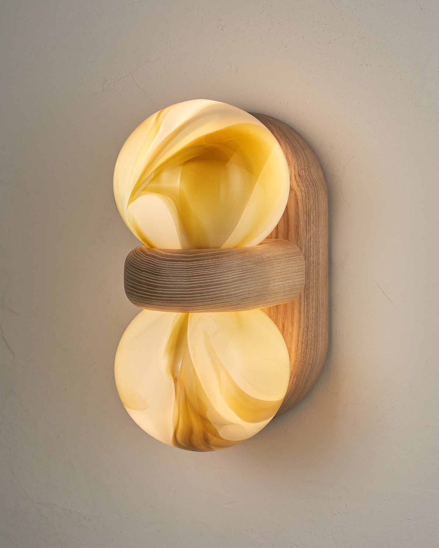 Nora Nested Sconce | Organic Glass Design 18
