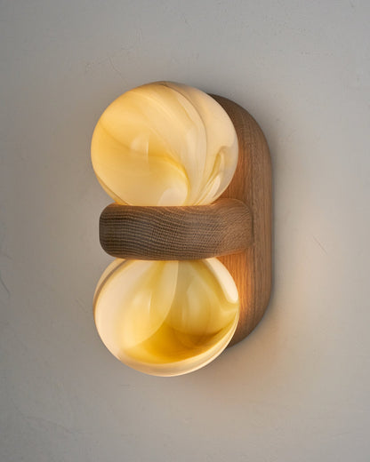 Nora Nested Sconce | Organic Glass Design 2