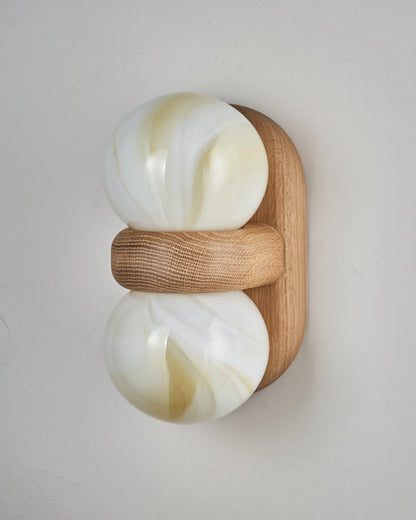 Nora Nested Sconce | Organic Glass Design 3