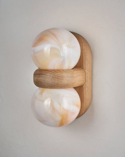 Nora Nested Sconce | Organic Glass Design 4
