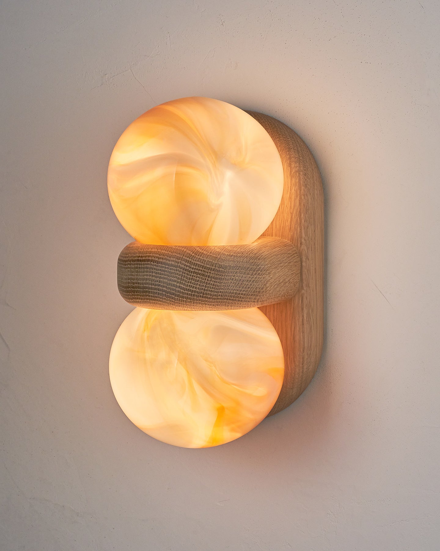 Nora Nested Sconce | Organic Glass Design 5