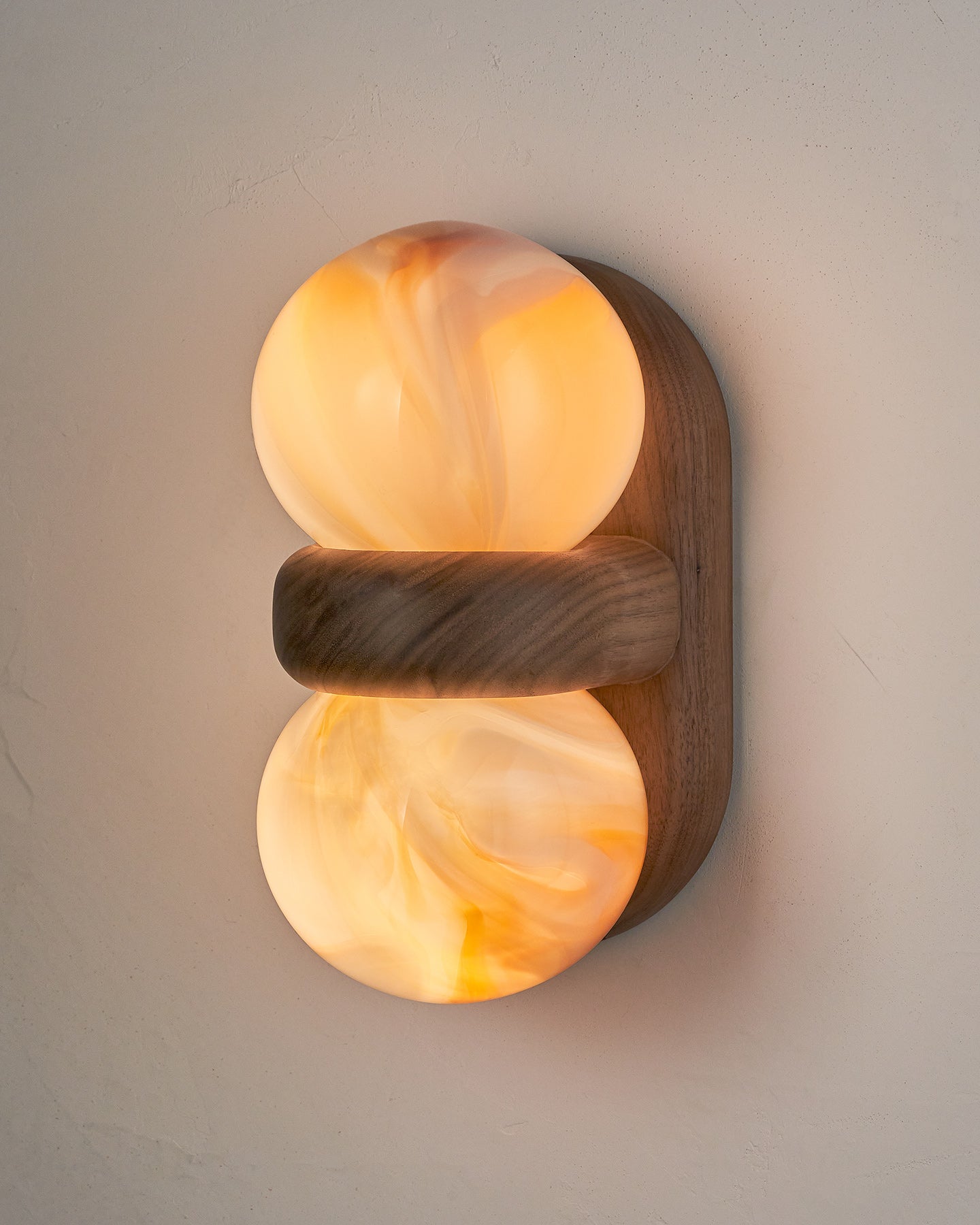 Nora Nested Sconce | Organic Glass Design 7