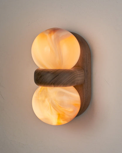 Nora Nested Sconce | Organic Glass Design 7