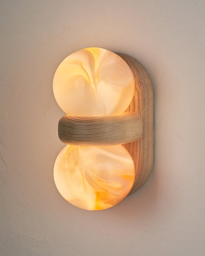 Nora Nested Sconce | Organic Glass Design 9